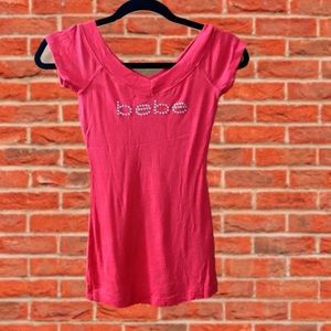 Bebe logo shirt